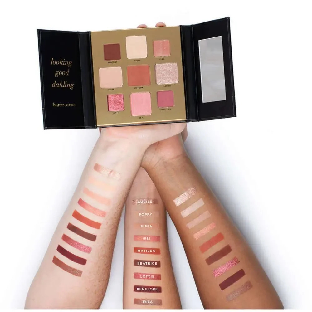 NWOT Butter London Teddy‎ Girl 9-Pan Eyeshadow Palette
